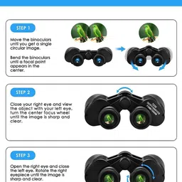 EBOFAB Compact Binoculars Easy Focus for Kids Adults Bird Watching Travel Hunting Binoculars image 5