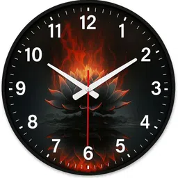 tikamenterprise Analog 25 cm X 25 cm Wall Clock image 2