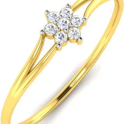 avsar Sadhana 18kt Diamond Yellow Gold ring image 2