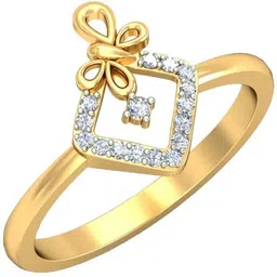 avsar AVR652YB 14kt Cubic Zirconia Yellow Gold ring-image-48