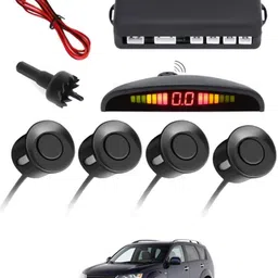 monolive Black Reverse Car Parking Sensor for Universal for All Cars-200 Set of 4 pcs Car Parking Sensors with LED Parking Assistant Kit-200 Parking Sensor-picture-25