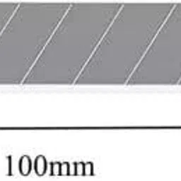 dinojames Replacement Paper Cutter Blades of 18mm Size 50pc Metal Cutter image 2
