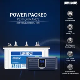 luminous Zolt1100+PC18042TJ Pure Sine Wave Inverter image 2