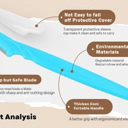 cezliar Women Soft Glide Eyebrow Shaping Razor, Women image 2