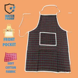 walton Cotton Home Use Apron - Free Size image 2