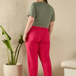 cupid Plus Size Printed Women Pyjama image 2