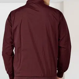 zsp Men Solid Casual Jacket image 2