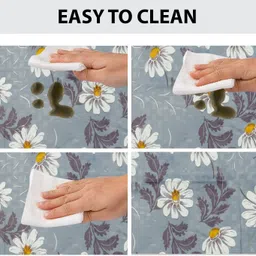 zitin PVC 4 Seater Printed Table Cover image 2