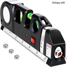 axleton laser level with built-in 8ft measuring tape, spirit level, and laser guide Laser level, Multipurpose Laser tape measure Line 8ft+ Tape Non-magnetic Line Level-picture-13