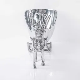 Gibox Reindeer Carriage Wine Cooler Ice Cube Bucket Beer Wine Chiller Barware D cor image 5
