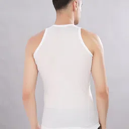 dollar bigboss Pack of 2 Derby RN Cotton Men Vest image 3