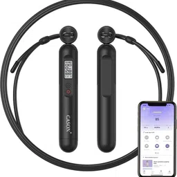 cason Smart Skipping Rope with Counter for Men & Women|Professional Jump Rope With App Freestyle Skipping Rope-picture-20