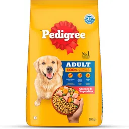 pedigree Adult Chicken, Vegetable 10 kg Dry Adult Dog Food-picture-23