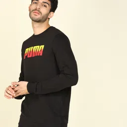 puma Men Full Sleeve Printed Sweatshirt image 2