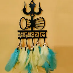 jiyu creation Swinging Duck Mahakal Car Hanging Ornament image 3