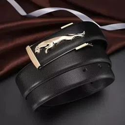 Men Casual, Formal, Evening, Party Black Texas Leatherite Belt-image-43