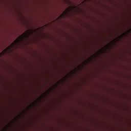 rvans creations 310 TC Satin Single Striped Flat Bedsheet image 3