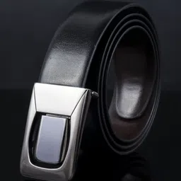 oleo Men Casual Black, Brown Artificial Leather Reversible Belt image 1