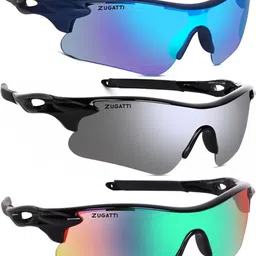 house of common UV Protection, Riding Glasses Sports, Wrap-around Sunglass (Free Size) Men-Women-picture-25