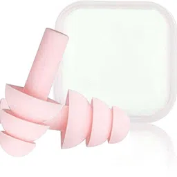 james Soft Silicone Reusable for Swimming Waterproof , Sleeping Ear Protection 1 Pair Ear Plug image 2