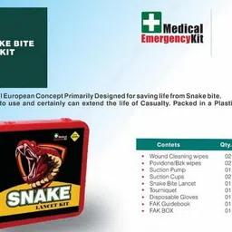 jowel Snake Bite Kit / Lancet First Aid Kit image 3