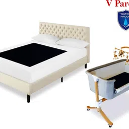 vparents Cotton Baby Bed Protecting Mat image 3