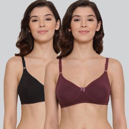 lyra Pack of 2 Women Full Coverage Non Padded Bra-picture-15