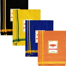 sudharsana Solid Men Dhoti-picture-17