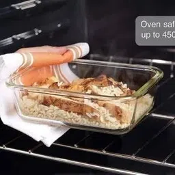 vindro Glass Fridge Container- 1000 ml image 4