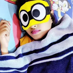 juzzii Super Soft & Smooth Eye Mask for Men Women Girls Boys Kids - Eye Mask Model No.10 image 2