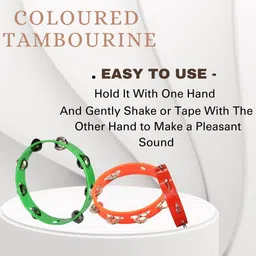 amg music 22.86 cm With Head Tambourine image 2