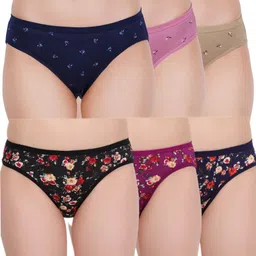 clovin Pack of 6 Women Hipster Multicolor Panty-picture-25