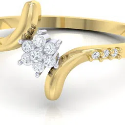 Diamtrendz Jewels R-YG-25 18kt Diamond Yellow Gold ring image 3