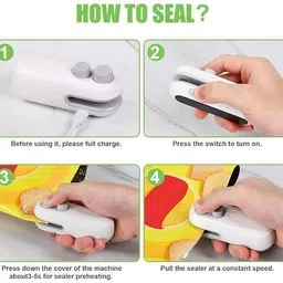 liviq Portable Mini Sealing Machine Hand Held Heat Sealer image 5