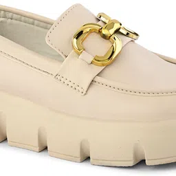 roadster Women solid casual lifestyle lightweight comfortable horsebit loafers shoes Loafers For Women image 5