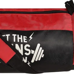 rocketsale 25 L Gym Duffel Bag - Beast juventus Gym Bag - Black, Red-picture-24