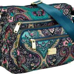 storite Multicolor Women Sling Bag Crossbody Sling Bag with Multi-Compartment, Adjustable Shoulder Strap-picture-18