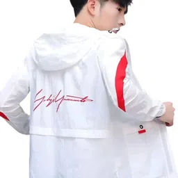 MATIKA MENS STYLISH JACKET Striped Men Wind Cheater image 3