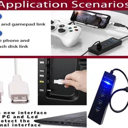 ANJO Keyboard-Wireless Mouse-Pad-USB Hub 3.0-3in1 Cleaner-OTG C&M-Ext Cable-LED-Skin Combo Set image 3