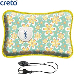 creto Electric Charging PVC Winter Special For Period Cramps Gel Electrical 1 L Hot Water Bag-picture-19