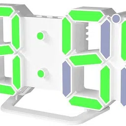 vdnsi Digital Green Clock image 1