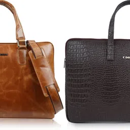 cimoni Men Tan, Brown Messenger Bag image 1