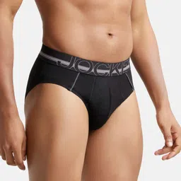 jockey Pack of 2 US14 Super Combed Cotton Solid Men Brief image 3