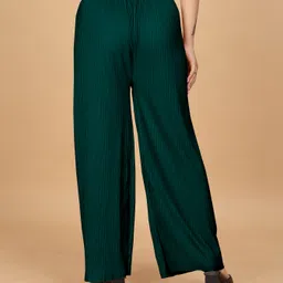 payaltextile Pack of 2 Women Regular Fit Multicolor Cotton Blend Trousers image 2