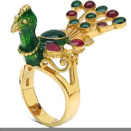 johareez Sterling Silver Gold Plated Ring image 4