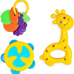 zokato let Their Playtime Become More Playful. 1 Rattle, 1 dafli, 1 teether Rattle-picture-21