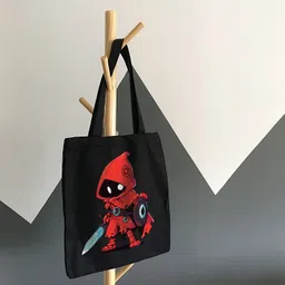 the fashion peepa Women Black Tote image 3