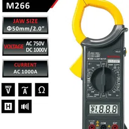 mastech M266 Clamp Meter Voltage Tester image 2