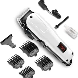 HRKA Rechargeable and Cordless Hair Clipper Heavy Duty Multi Grooming MGTR1826 Fully Waterproof Grooming Kit 240 min Runtime 5 Length Settings-picture-39