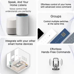 iotics Smart Touch Dimmer Switch for 1 Light, Remote, Mobile App, Alexa & Google Home Smart Switch image 5